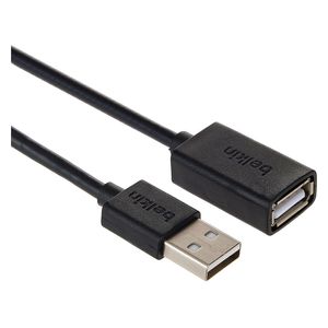 Belkin USB Extension Cable - 1.8m - Fast Data Transfer - Black