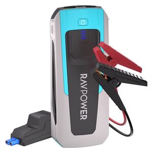  RAVPower - Jump Starter/Car Battery Booster - 16000mAh - Black 