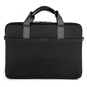 حقيبة لابتوب UNIQ Stockholm - مقاس 16-انج - تقنية ShockSorb - مقاومة للماء - جيب تنظيم أدوات - أسود