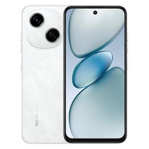  تكنو Spark Go 2 - شاشة 6.6 بوصة HD+ 90Hz - معالج Unisoc T606/مشابه - كاميرا 13MP مزدوجة - بطارية 5000mAh - ابيض 