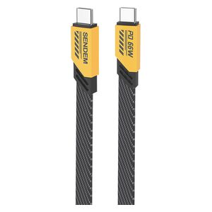  كابل شحن سينديم - 66 واط - USB-C إلى C-M82 