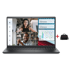 لابتوب ديل 15.6-انج - Vostro 3530 - Core i7-1355U - Shared - دوز - 8كيكابايت/512كيكابايت SSD + حقيبة