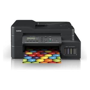  طابعة برذر نافثة للحبر الكل في واحد ملونة - DCP-T820DW - واي فاي - اسود 
