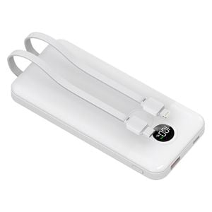  شاحن محمول بورودو - 10000mah - ابيض 