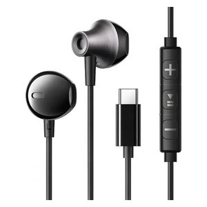  UGREEN EP106 Wired Earphones - USB-C - 1.2m Cable Length - Black 