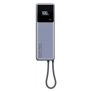  Xiaomi - Power Bank with USB-C Cable - 10000mAh - 165W - Gray 