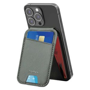  Momax 4894222073890 - Card Wallet With Magnetic Holder - Gray 