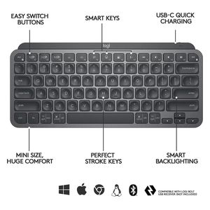 Logitech MX KEYS MINI - Wireless Keyboard