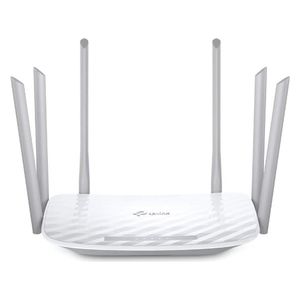  TP-Link Archer C86 AC1900 Router - 3x3 MIMO Technology - Supports MU-MIMO and Beamforming - 6 Antennas - Parental Control and Smart Connect Features - White 