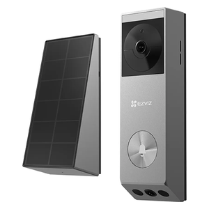 EZVIZ EP3x Pro Smart Doorbell - Dual 2K Lens - Battery Operated - 32GB Internal Memory - Night Vision