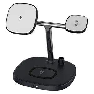 WiWU  4in1 Cube - Wireless Charger - 10W - Black
