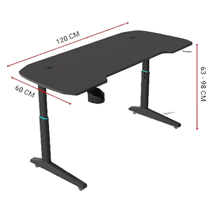  طاولة العاب بلاير - Gaming Table Y - اسود 