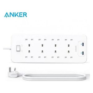  Anker 342 USB Power Strip – Power Socket – White 