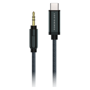 Powerology 7946044828282 - Cable USB-C To AUX - 1.2m