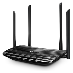  TP-Link Archer C6 Router - AC1200 Dual-Band Wi-Fi 5 - Black 