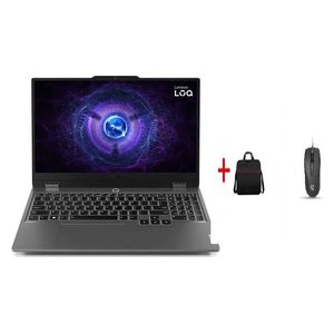  Lenovo Laptop 15.6-Inch - LOQ 15IRX9 - Core i7-13650HX - 24GB/512GB SSD - 8 GB RTX 4060 - Dos + Laptop Bag + Mouse 