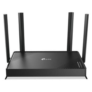  TP-Link Archer BE220 BE3600 Router - Dual-Band Wi-Fi 7 - 3.6 Gbps Speed ​​- Supports MLO and 4K-QAM - 4 Antennas - 1Gb WAN Port - EasyMesh Compatible - HomeShield Protection - Black 