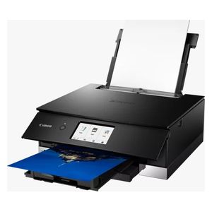 طابعة كانون نافثة للحبر الكل في واحد ملونة - PIXMA TS8340  - واي فاي - اسود
