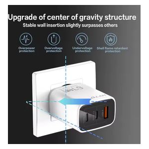  HYTO Charger - 3 Ports - 67W - White 