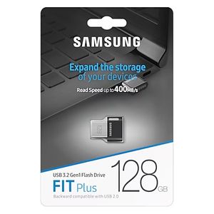  Samsung - 128 GB - USB Flash Drive - Black 