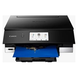 طابعة كانون نافثة للحبر الكل في واحد ملونة - PIXMA TS8340  - واي فاي - اسود