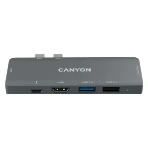  Canyon DS-05B - USB-C Hub - 7 Port 