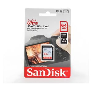  SanDisk SD Card - 64GB - Gray 