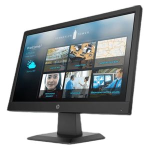  شاشة حاسبة اتش بي 18.5-انج فئة P19B - سرعة الاستجابة 5 ملي ثانية - 60 هيرتز - HD 