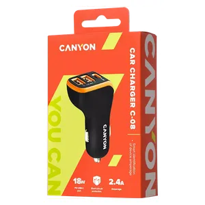  Canyon C-08 - Car Charger - Black 