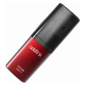 فلاش ميموري ادلينك - 64 كيكابايت - احمر