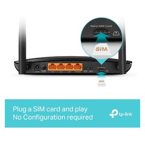  TP-Link MR600 - 4G+ - Router - Black 