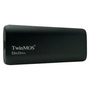  TwinMOS PSSDGGBMED32B  - 1TB - External SSD Hard Drive - Dark Gray 
