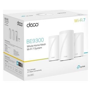  TP-Link Deco BE65 BE9300 - WiFi Range Extender - 3 Pack 