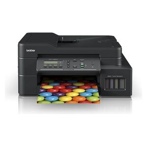  Brother T820DW -  All-in-One Color Inkjet Printer - Automatic Duplex Printing - Wi-Fi - Black 