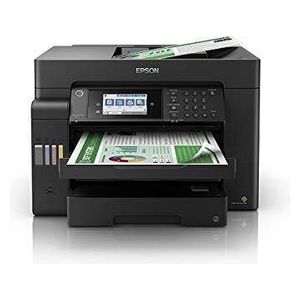  Epson L15150 -  All-in-One Color Inkjet Printer - Automatic Document Feeder (ADF) - Automatic Duplex Printing - Wi-Fi - Black 