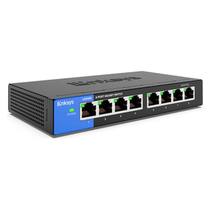  Linksys LGS108 - Network Hub - 8 Port Gigabit Unmanaged Switch - Black 