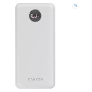  شاحن محمول كانيون - 20000mah - ابيض 