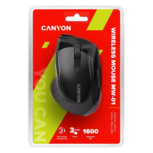  Canyon Wireless Mouse - Black 