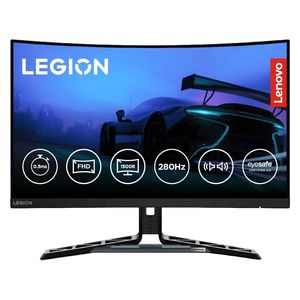 شاشة حاسبة مقوسة من لينوفو 27 انج فئة Legion R27fc 30 - سرعة الاستجابة 0.5 ملي ثانية - 240 هيرتز - Full HD