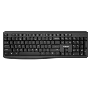  لوحة مفاتيح لاسلكي كانيون - KB-W50 - اسود 