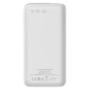  Canyon PB - 301 -  30000mah - Power Bank - White 