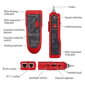  Wire Tracker RJ45 - MT-8674 - Red 