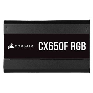  Corsair CX650F - Power Supply - Black 
