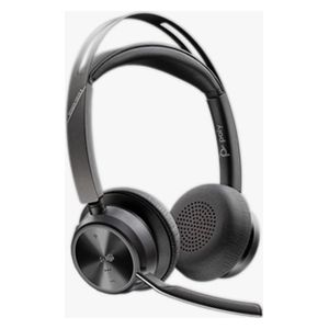  Poly Voyager Focus 2 Wireless Over-Ear Bluetooth Headset - 25-Hour Battery - Bluetooth 5.1 - Black 