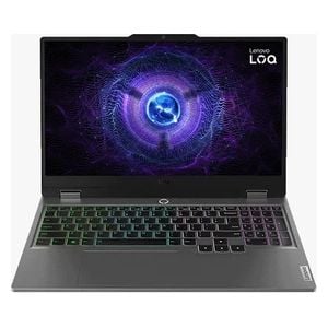 لابتوب لينوفو 15.6-انج - LOQ 15IRX9 - Intel Core i7-13650HX - RTX 3050 6GB - دوز - 16كيكابايت/512كيكابايت SSD