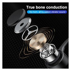  Lenovo X4 Bone Conduction - Bluetooth Headphone In Ear - Black 