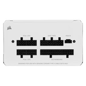  Corsair CX650F - Power Supply - White 