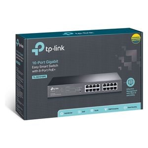  TP-LINK TL-SG1016PE -  Hub - 16 Ports 