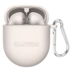 Canyon  TWS-6 - Bluetooth Headphone In Ear - Beige 