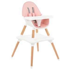 Kikka Boo 3in1 Adjustable Baby High Chair - Pink 